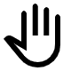 raise hand icon