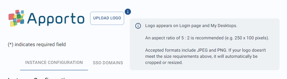 Recommended image size and formats