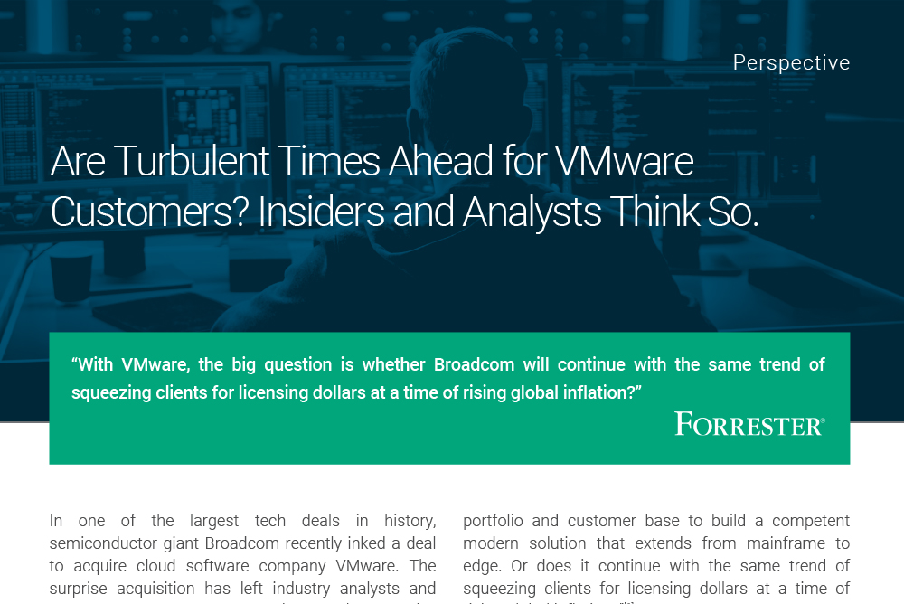 Broadcom Acquiring VMware - Insider and Analyst Perspective